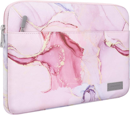 MoKo 9-11 Inch Tablet Sleeve Bag Carrying Case Fits iPad Pro 11 M5/Air M3, iPad A16 2025, i-Pad 10th 10.9, i-Pad 9/8/7th Gen 10.2, iPadAir 5/4th 10.9, Tab S8 11"/Tab A 10.1,Cloudy Pink