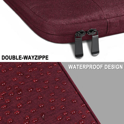 Laptop Sleeve 14 Inch, Water Resistant Traveling Computer Cover with Handle, Shockproof Protective Carrying Laptop Case Compatible for 14 Inch MacBook Air/Pro, HP, Dell, Asus, Lenovo, Black