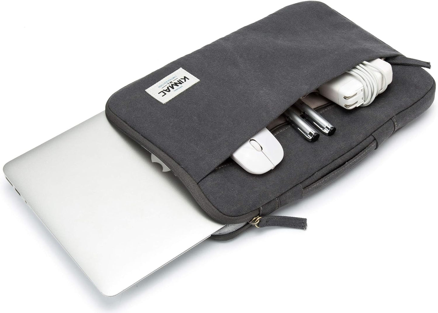 Kinmac 360° Protective Laptop Sleeve Case Bag Cover with Handle for MacBook Pro 16 inch,16 inch HP,Lenovo,Dell,ASUS,Acer Ultrabook and Business Laptop (F-04)