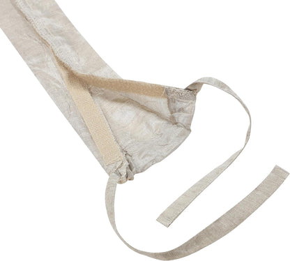 Aspen Creative 15013-21A, 6' Wheat Faux Silk Fabric Cord & Chain Cover, Easy to Install for Lighting Fixture, Cable Management, Lamp Wire Cover