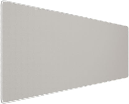 Reniteco Waterproof Large Gaming Mouse Pad with Durable Stitched Edges, Non-Slip Rubber Base, Grainy Jacquard Mouse Mat Desk Pad for Home Office Gaming, 31.5''x11.8''x0.12'', Matte Beige