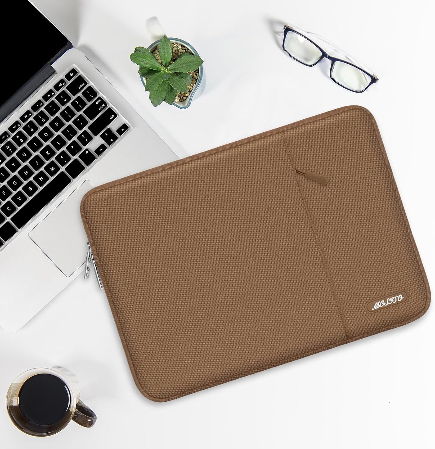 MOSISO Laptop Case 15 inch, 15 inch Laptop Sleeve Compatible with MacBook Air M5 A3448 M4 A3241 M3 A3114 M2 A2941 2026-2023, Dell XPS, Polyester Vertical Computer Sleeve Bag with Pocket, Black - Colors B
