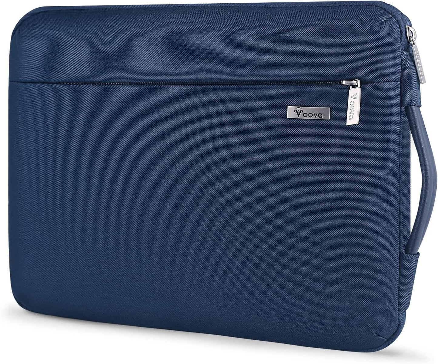 Voova Laptop Sleeve Case 15.6 16 Inch with Handle, 360° Protective Waterproof Slim Computer Bag Cover Compatible with MacBook Pro M2/M3/M4 16, HP Acer Lenovo Yoga ThinkPad Asus Laptop, Grey
