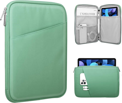 TiMOVO 9-11" Tablet Sleeve Bag for iPad 11-inch A16 2025, iPad 10.9"/10.2"| Air 11 Inch/5th/4th Gen. 10.9", Galaxy Tab A9+/A11Plus 11", Protective Bag with Pocket, Black