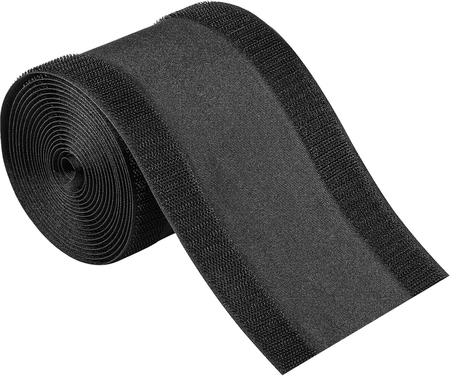 WILLBOND Carpet Cord Cover Cable Protector Floor Cover Cable Protector Management Only for Commercial Office Carpet(19.69 ft,Black)