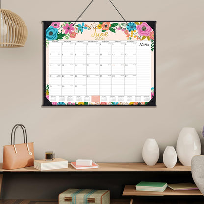 2026-2027 Desk Calendar - Large Desk Calendar 2026-2027, JUL 2026 - DEC 2027, 22" x 17", 18 Months Calendar Large, Desk/Wall Calendar 2-IN-1 with Corner Protectors, Desk Pad, To-Do List & Notes - Blue