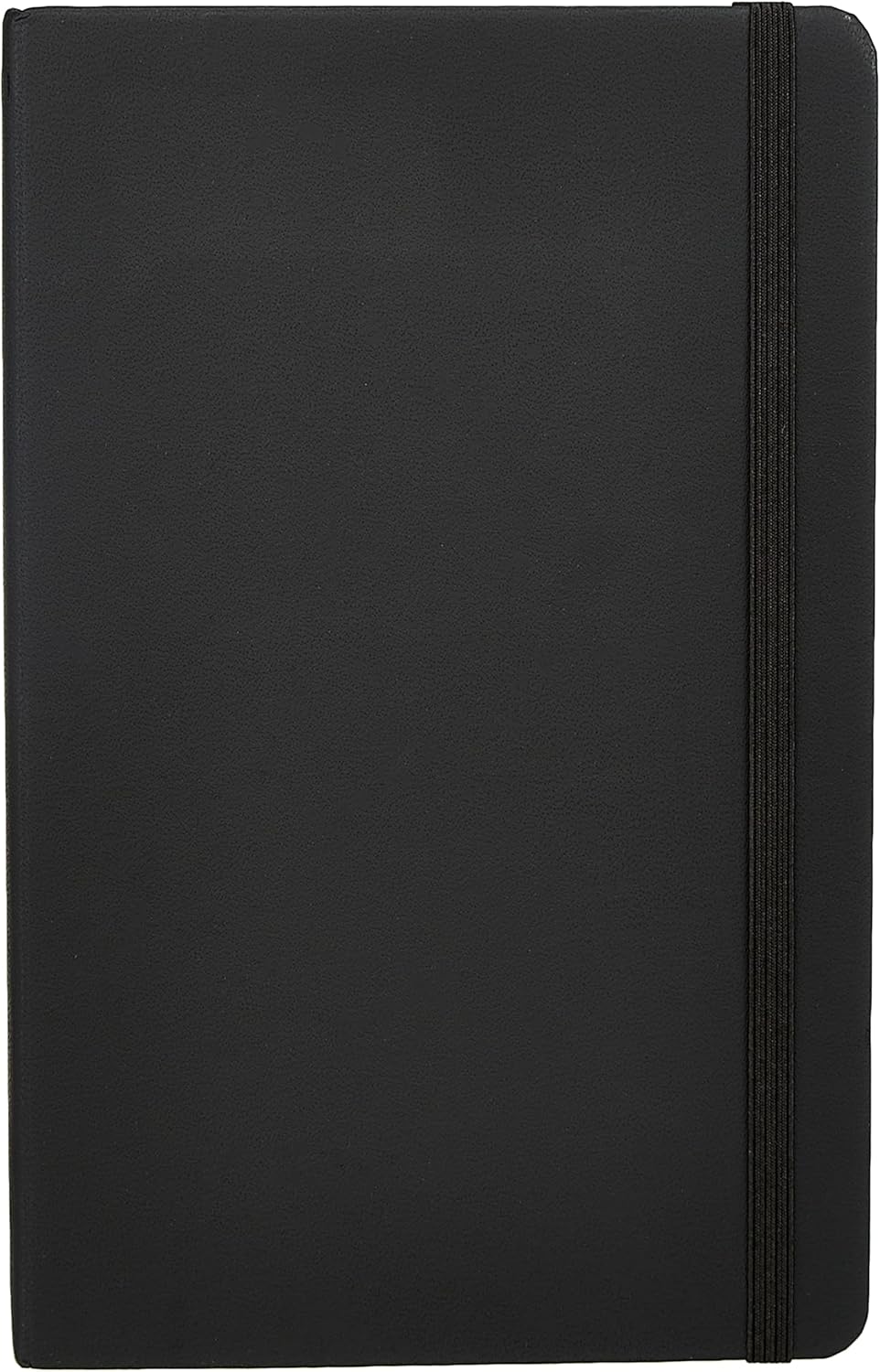 Amazon Basics Classic Grid Notebook for Writing and Note Taking, Hardcover, Graph Ruled, 240 Pages, 5" x 8.25", Black