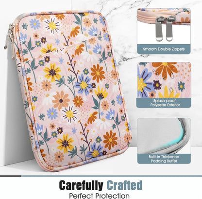 TiMOVO 9-11" Tablet Sleeve Bag for iPad 11-inch A16 2025, iPad 10.9"/10.2"| Air 11 Inch/5th/4th Gen. 10.9", Galaxy Tab A9+/A11Plus 11", Protective Bag with Pocket, Black