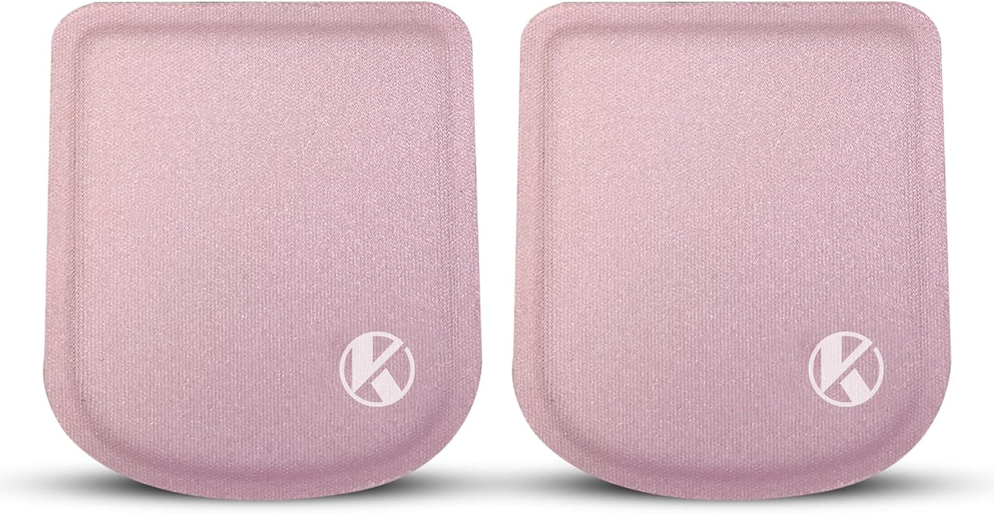 Ultra-Thin Portable Laptop Wrist Rest Pads (Onyx Black)