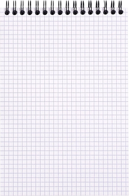 Rhodia #16 Wirebound Notepad 5.8" x 8.3" Dot Pad, Orange Cover