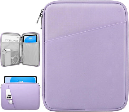 Dadanism 9-11" Tablet Sleeve Bag Carrying Case for iPad (A16) 11th Gen 11", iPad 10th Gen 10.9" Air 5/4, iPad Air M4/Pro 11", iPad 9/8/7th, Galaxy Tab A11+ Plus 11", Remarkable 2 10.3", Black