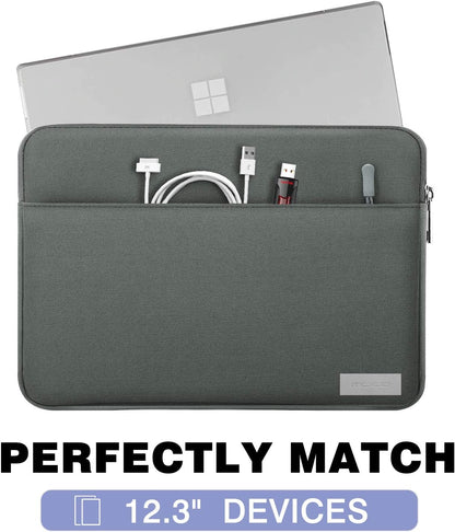 MoKo 9-11 Inch Tablet Sleeve Bag Carrying Case Fits iPad Pro 11 M5/Air M3, iPad A16 2025, i-Pad 10th 10.9, i-Pad 9/8/7th Gen 10.2, iPadAir 5/4th 10.9, Tab S8 11"/Tab A 10.1,Cloudy Pink