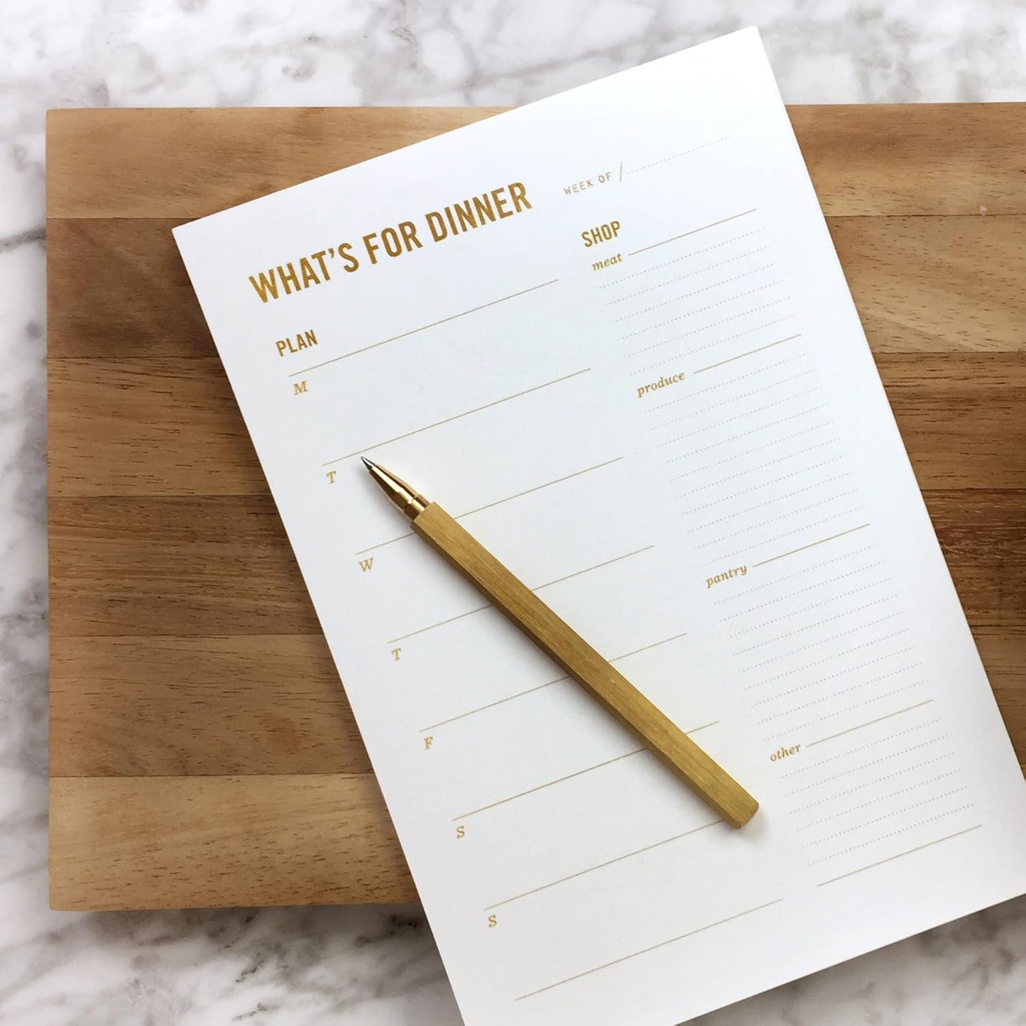 Daily Planner Notepad with Hourly Schedule - ADHD Planner, Time Block Planning Pad, Desktop To Do List, College Supplies - 6 x 9” - 50 Undated Sheets