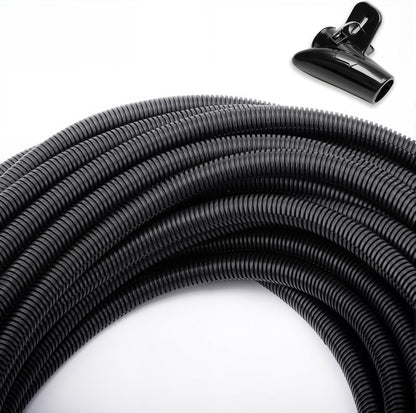 ZhiYo 100 FT 1/4” Wire Loom Split Tubing Auto Wire Conduit Flexible Cover
