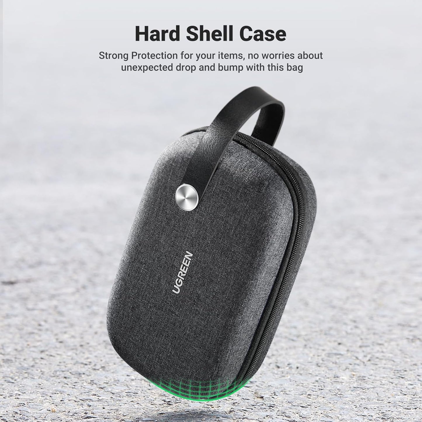UGREEN Electronic Organizer Travel Case Pouch Bag Accessories Portable Waterproof Storage Bag Travel Essentials with Cable USB Flash Drive Charger External Battery Memory Card