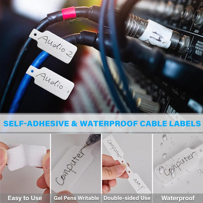 12 Inch Multi-Colour Cable Ties 50 PCS Reusable Fastening Cable Straps Adjustable Hook & Loop Organizer Straps Cords Management for Home, Office and Data Centers