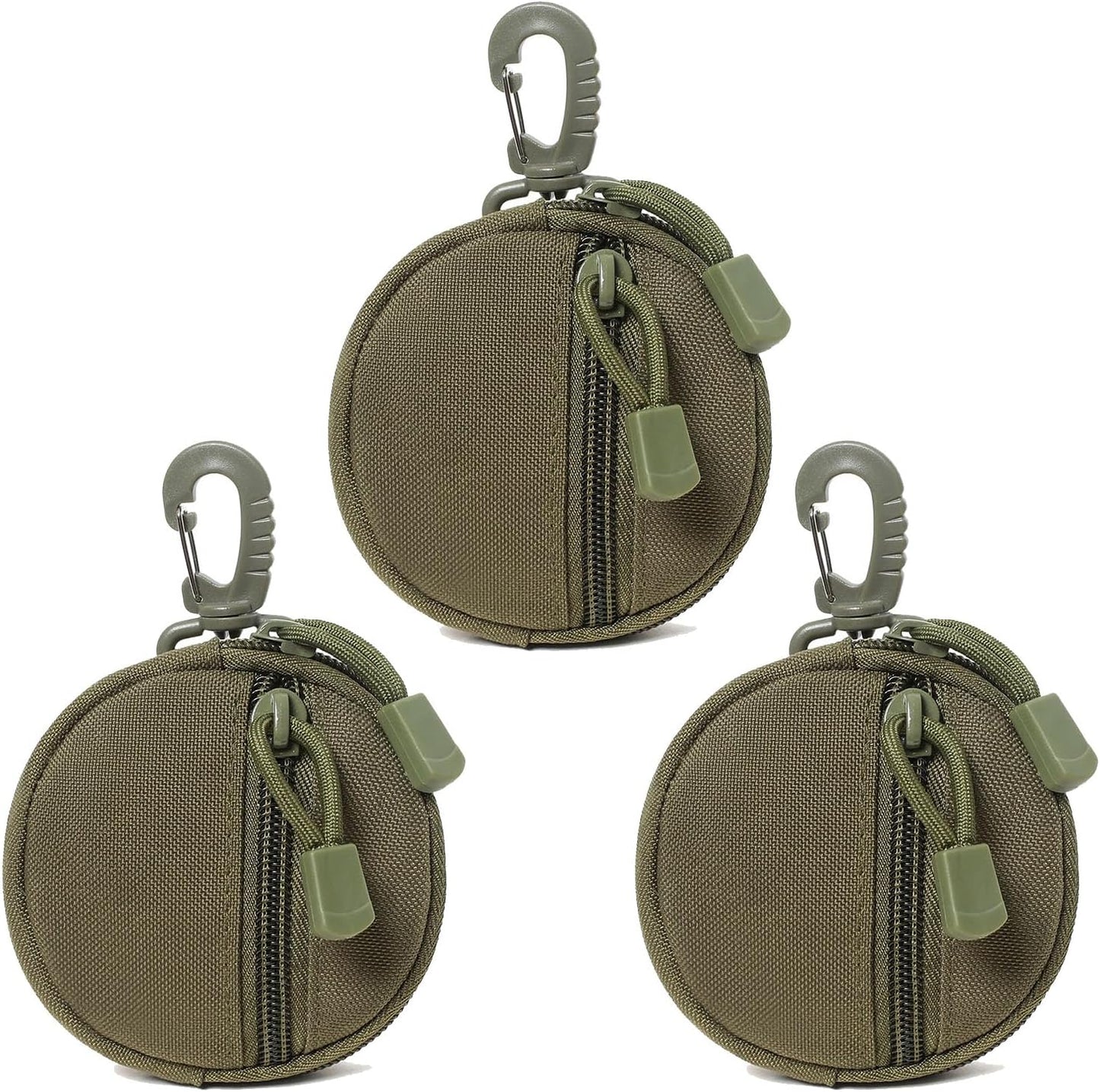 Tactical Belt Pouch Key Pouch Backpack Accessories Tactical Vest Attachments Small Molle Pouch EDC Wallet Travel Pill Container Portable