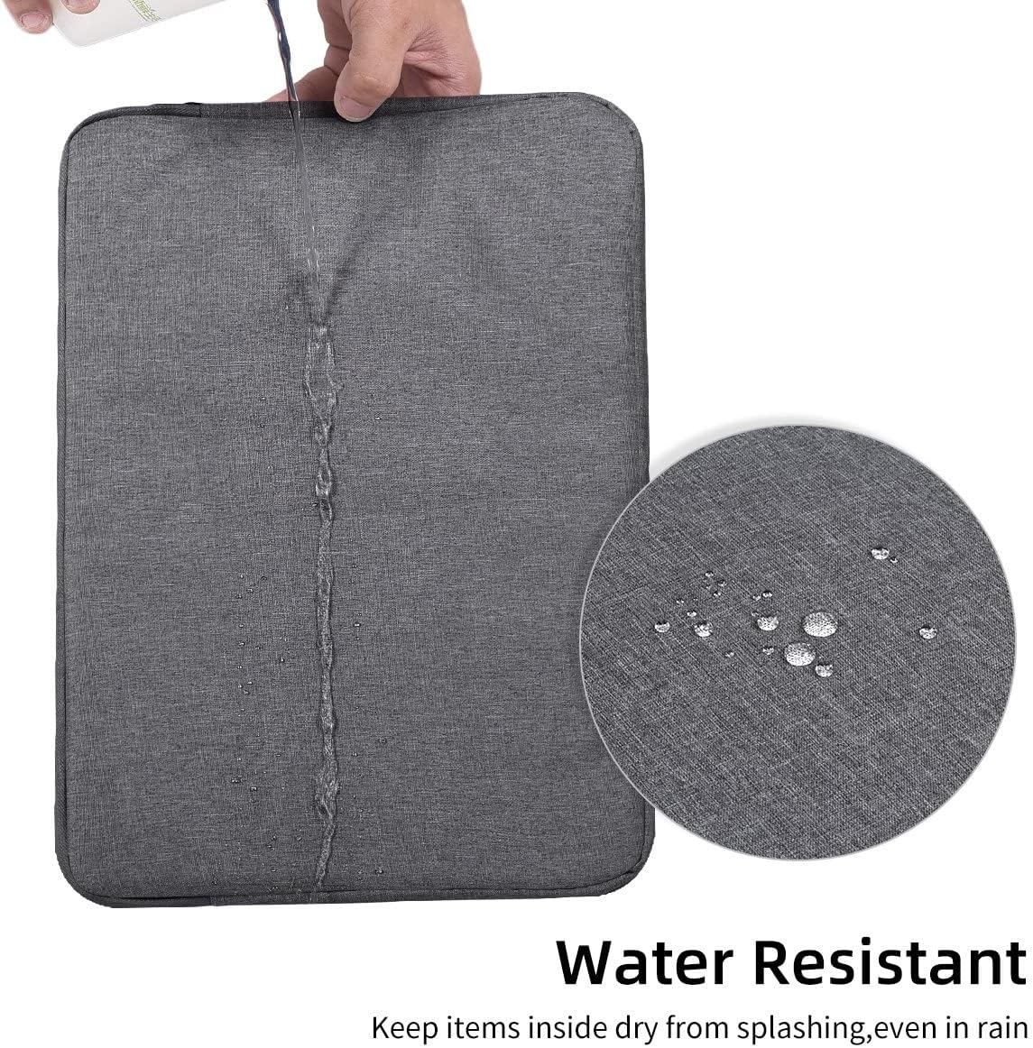 17 17.3 inch Laptop Sleeve Case for HP 17.3 inch Laptop/HP Envy 17 / Pavilion 17, Dell Inspiron 17, Lenovo Ideapad 17.3, ASUS Vivobook 17, 17-in Water-Resistant Computer Notebook Bag