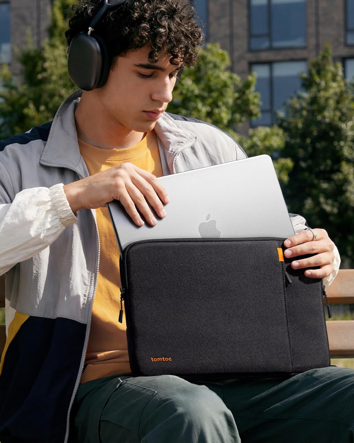 tomtoc 360° Protective Tablet Sleeve for 2026 iPad Air 11-inch (M4/M3/M2), iPad Pro 11-inch (M5/M4/4th/3rd/2nd/1st Gen) with Magic Keyboard/Smart Keyboard Folio, 11" iPad Water-Resistant Tablet Case