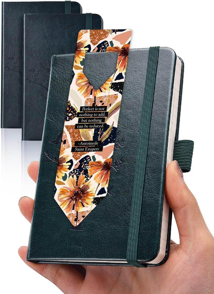 AISBUGUR Pocket Notebook, Small Notebook, 2-Pack Total 320 Pages,3.7" x 5.7" Pocket Notebook (2 Pack, Black1)