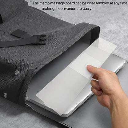 Detachable Acrylic Monitor Memo Board & Memo Message Board Holder by Computer Screen Sticky Note Stand Message Panel Reminder for Office Desk Accessories.2PCS Clear