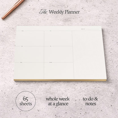 Daily To-Do List Notepad – Desk Pad for Work and Study, Lime, 8.25x5.85 Inches