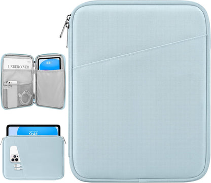 Dadanism 9-11" Tablet Sleeve Bag Carrying Case for iPad (A16) 11th Gen 11", iPad 10th Gen 10.9" Air 5/4, iPad Air M4/Pro 11", iPad 9/8/7th, Galaxy Tab A11+ Plus 11", Remarkable 2 10.3", Black