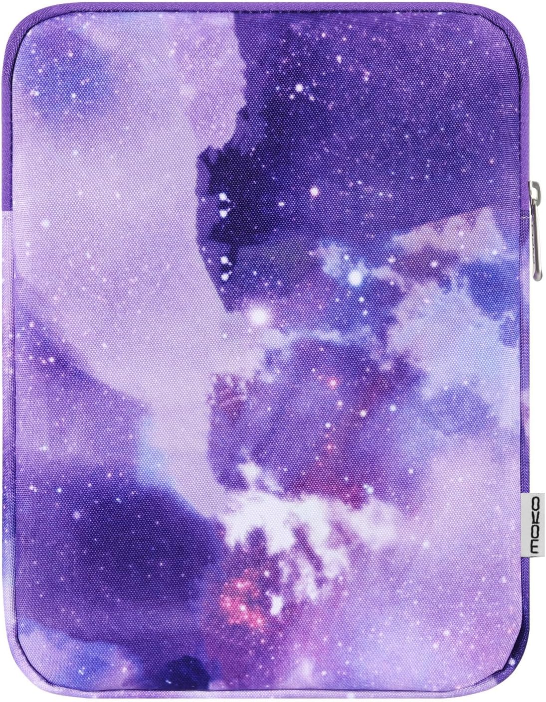 MoKo 7-8 Inch Tablet Sleeve Bag, Polyester Pouch Cover Case Fits iPad mini (A17 Pro) 8.3" 2024, iPad mini 6/5/4/3/2/1, Samsung Galaxy Tab S2 8.0, Tab A 8.0, ZenPad Z8s 7.9,Black