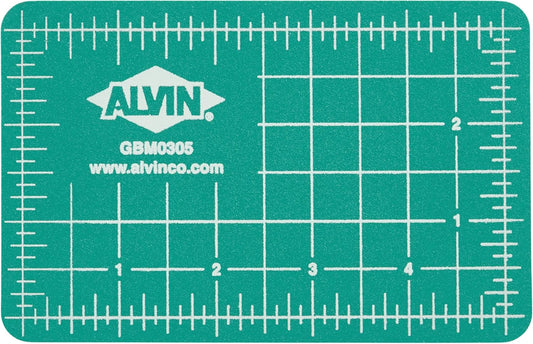 ALVIN GBM Self-Healing Cutting Mat 48 x 96 inch | Double-Sided Green/Black | 5-Layer Gridded Surface for Arts, Crafts and Sewing - Model GBM4896