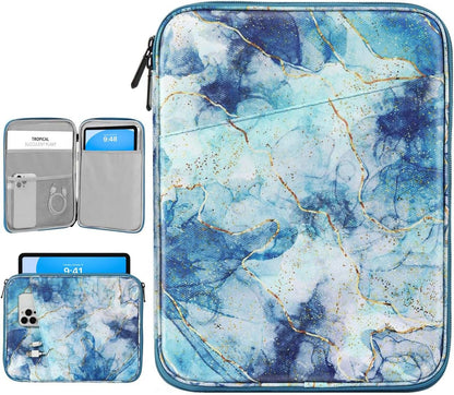 Dadanism 9-11" Tablet Sleeve Bag Carrying Case for iPad (A16) 11th Gen 11", iPad 10th Gen 10.9" Air 5/4, iPad Air M4/Pro 11", iPad 9/8/7th, Galaxy Tab A11+ Plus 11", Remarkable 2 10.3", Black
