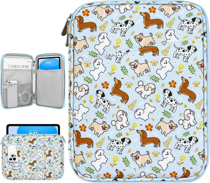 Dadanism 9-11" Tablet Sleeve Bag Carrying Case for iPad (A16) 11th Gen 11", iPad 10th Gen 10.9" Air 5/4, iPad Air M4/Pro 11", iPad 9/8/7th, Galaxy Tab A11+ Plus 11", Remarkable 2 10.3", Black