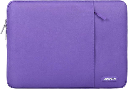 MOSISO Laptop Case 13.3 inch, 13-13.3 inch Laptop Sleeve Compatible with MacBook Air/Pro 13/Pro 14 M5 M4 M3 M2 M1, HP Dell ASUS Lenovo,Polyester Vertical Computer Sleeve Bag with Pocket, Antique Green - Colors A
