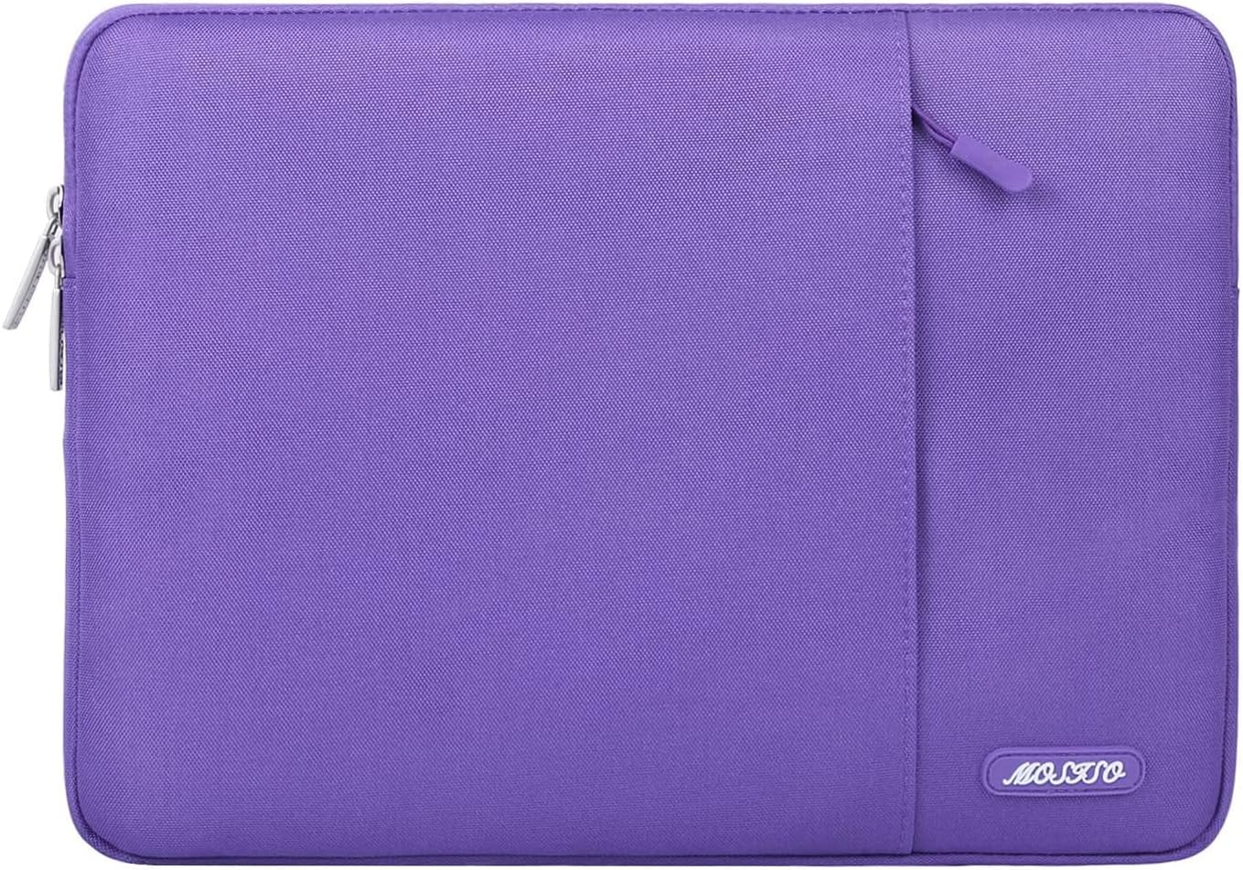 MOSISO Laptop Case 15 inch, 15 inch Laptop Sleeve Compatible with MacBook Air M5 A3448 M4 A3241 M3 A3114 M2 A2941 2026-2023, Dell XPS, Polyester Vertical Computer Sleeve Bag with Pocket, Black - Colors A