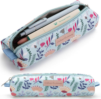 Mr. Pen- Cute Pencil Case Pouch, Multipurpose Canvas Bible Pencil Pouch, Smooth Zipper, Premium Material, Neat Stitches, Ideal for Stationery, Cosmetics, Electronics, School, Office, Travel