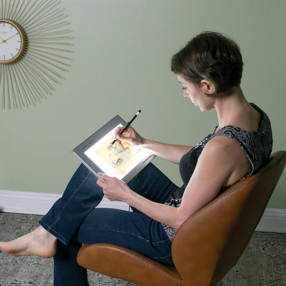 Artograph Thin LED Light Box, 17" x 12" Dimmable Drawing & Tracing Pad, LightPad 940 LX