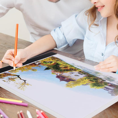 Mini A5 LED Light Box for Drawing and Tracing,A5 Diamond Art Painting Light Board,LED Copy Board Tracing Box,Light Pad