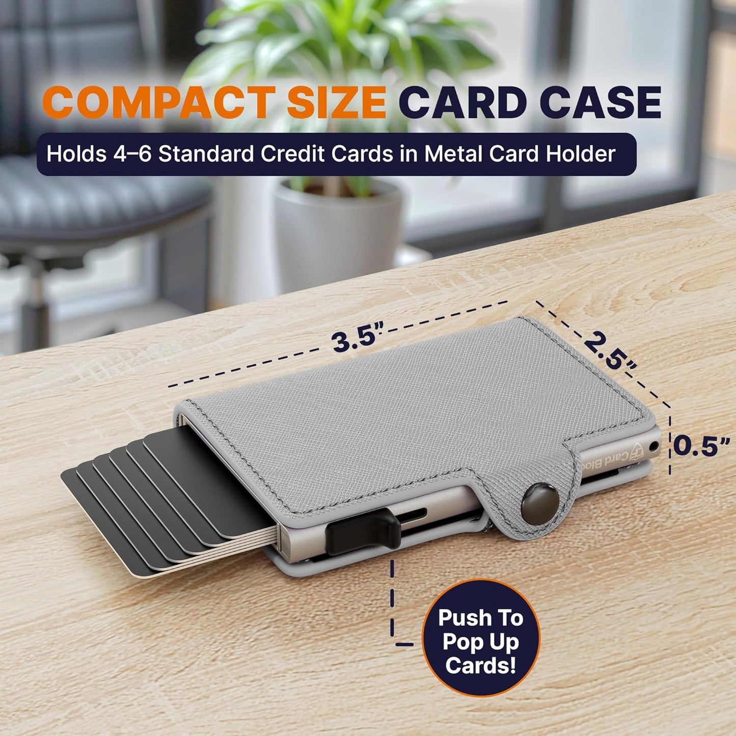 Conceal Plus Wallet Finder Slim Tracker, 5-Year Battery Life - Never Needs Charging, Track Wallet, Backpack, Luggage and More, Works with Apple Find My iOS Only (Android Not Supported)