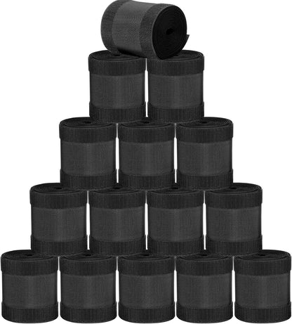 WILLBOND Carpet Cord Cover Cable Protector Floor Cover Cable Protector Management Only for Commercial Office Carpet(19.69 ft,Black)
