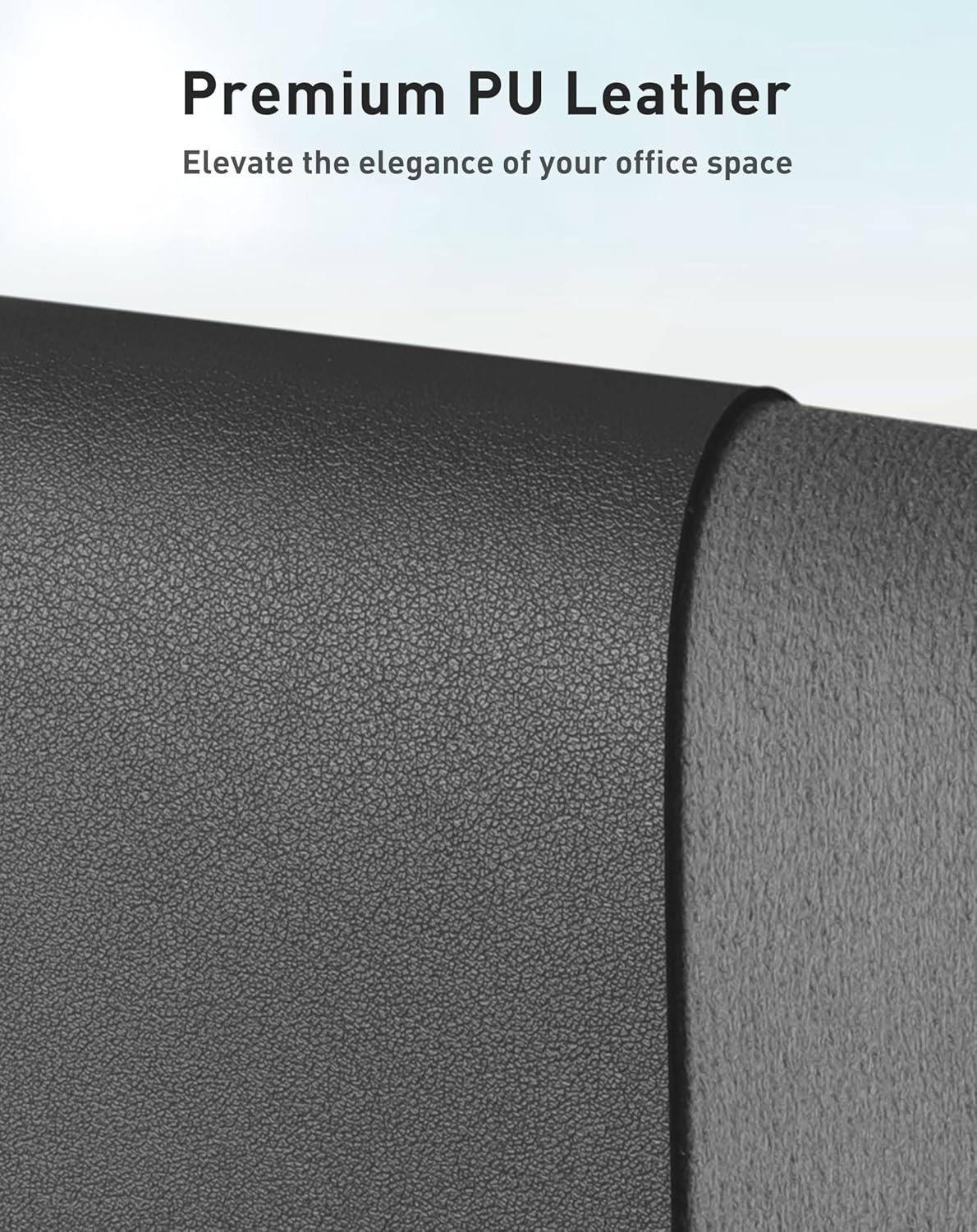 Aothia Leather Desk Pad Protector, Mouse Pad, Office Desk Mat, Non-Slip PU Leather Desk Blotter, Laptop Desk Pad, Waterproof Desk Writing Pad for Office and Home (Brown,23.6" x 13.7") - Colors B