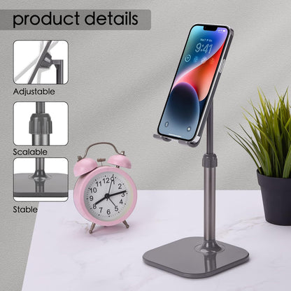 Doboli Cell Phone Stand, Valentine's Day Gifts for Teens Girls Boys Adults Women Men Mom Wife, Phone Stand for Desk, Phone Holder Stand Compatible with iPhone and All Mobile Phones Tablet, Pink