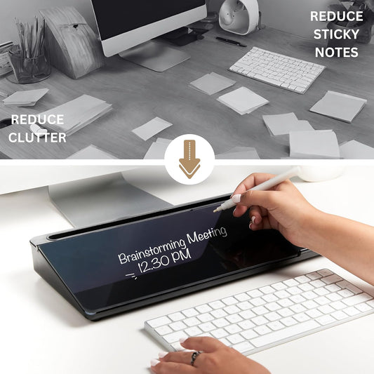 Desktop Dry Erase Board with Charger