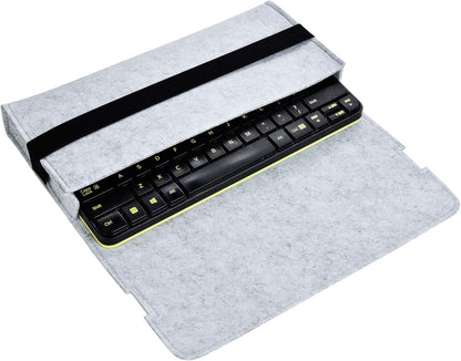 WESAPPINC Keyboard case Travel Bag Keyboard case for Standard Mechanical Keyboards Such as IKBC87, GANSS87, Darwin 87, FILCO87, and Amilo 87 Keyboard