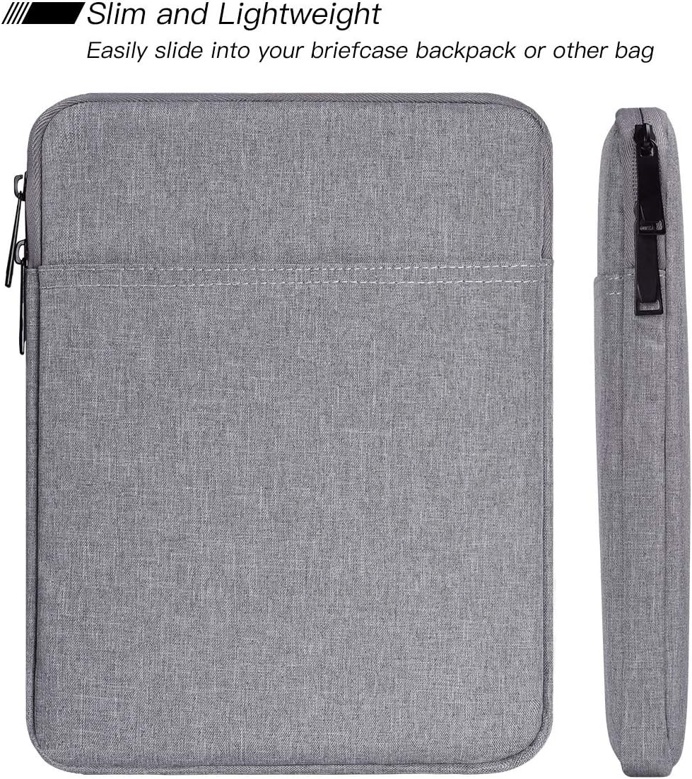 Tablet Sleeve for 2026 iPad A16, 11 inch iPad Air M4 M3 M2, Pro M5, Amazon Fire Max 11 Tablet/Kindle Fire HD 10/10 Plus, Galaxy Tab A9+ Plus Bag, Black