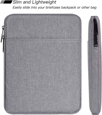 Tablet Sleeve for 2026 iPad A16, 11 inch iPad Air M4 M3 M2, Pro M5, Amazon Fire Max 11 Tablet/Kindle Fire HD 10/10 Plus, Galaxy Tab A9+ Plus Bag, Black
