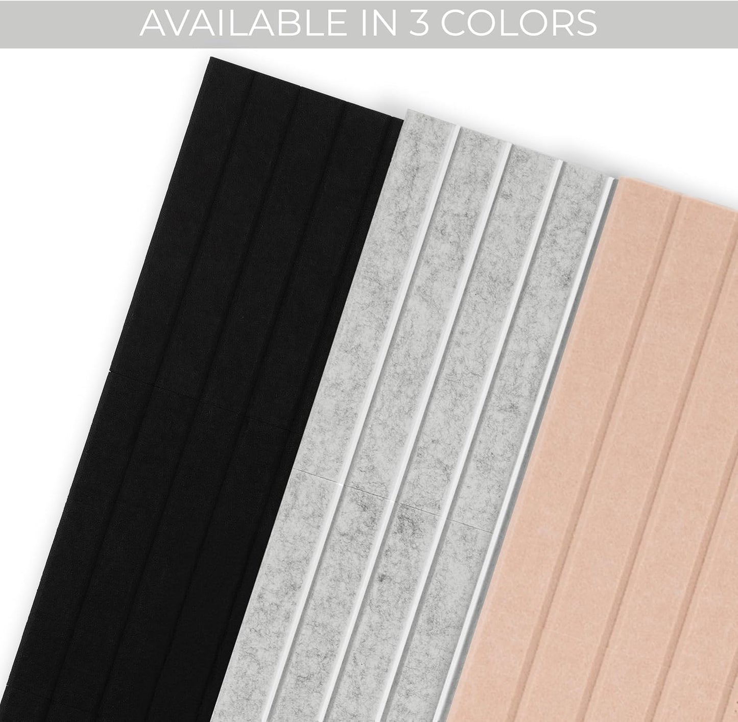 Large Felt Bulletin Board - Stylish Perfectly Sized 35" x 47" Cork Board Alternative for Office & Wall Decor – 12 Customizable Adhesive Tiles w/Golden Pins are Perfect to Display Your Photos