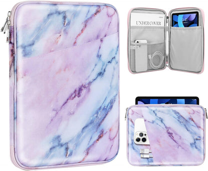 TiMOVO 9-11" Tablet Sleeve Bag for iPad 11-inch A16 2025, iPad 10.9"/10.2"| Air 11 Inch/5th/4th Gen. 10.9", Galaxy Tab A9+/A11Plus 11", Protective Bag with Pocket, Black
