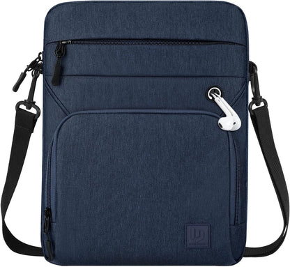 Dadanism 9-11 Inch Tablet Sleeve Bag with Shoulder Strap for iPad (A16) 11", iPad Air M4 Pro M5 11", i-Pad 10th Gen 10.9", i-Pad 9/8/7th Gen 10.2", Galaxy Tab A11+ Plus 11", reMarkable 2 10.3", Black