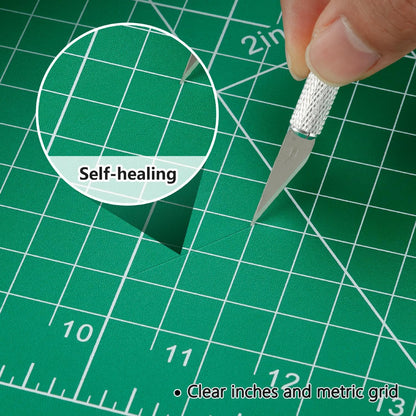 Worklion Self Healing Cutting Mat for Craft-Thickened 18inch x 12inch fabric sewing mat for quilting,rotary cutting, nonslip