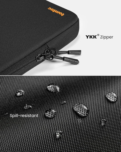 tomtoc 360 Protective Laptop Sleeve Set for 14-inch MacBook Pro M5 Pro/Max (2026) A3426 A3427 A3434 M4/M3/M2/M1 A3112 A3401 A3185, Water-Resistant Lapop Case Bag with Accessory Pouch for Dell XPS 14