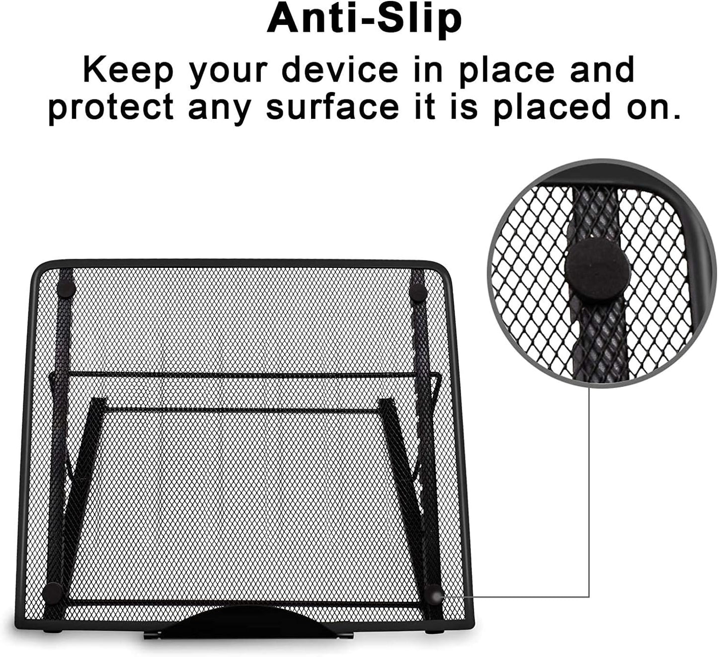 Fayet Large Version Adjustable Light Pad Stand, 12 Angle Points Skidding Prevented Holder for XP-Pen Artist, Compatible with 10" ~ 17" Notebooks, Drawing Monitor/Huion A2 A3 Light Board